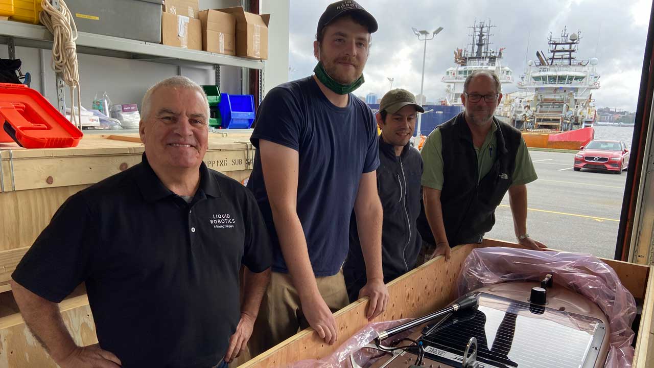 Darrin and the Team from the Ocean Tracking Network